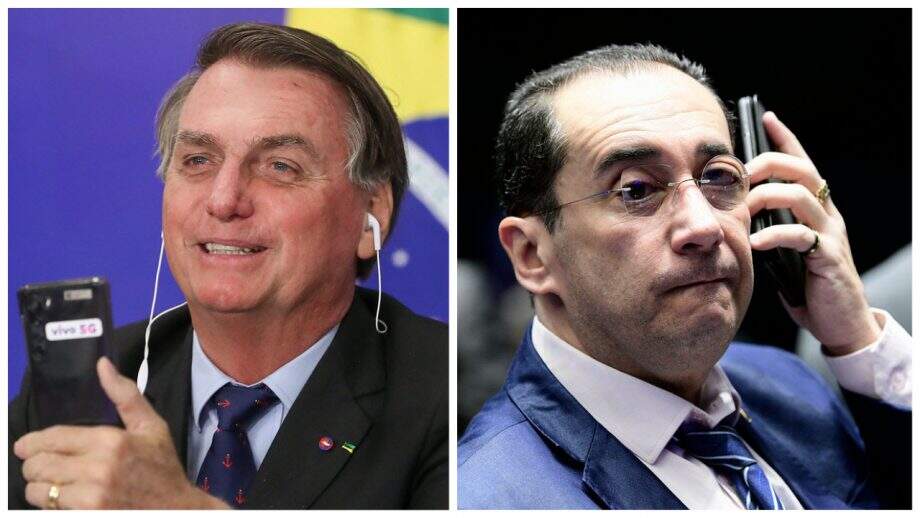 VÍDEO: Em conversa com senador, Bolsonaro faz pressão contra STF e governadores