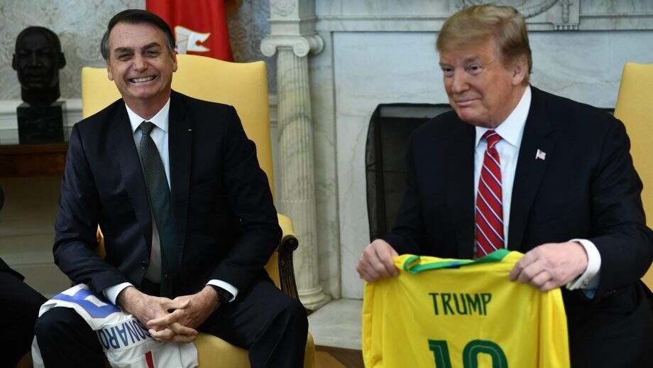 Em encontro com Bolsonaro, Trump diz que vai apoiar a entrada do Brasil na OCDE