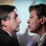 Haddad cita anti-intelectualismo no Brasil e Bolsonaro retruca: ‘fantoche do presidiário corrupto’