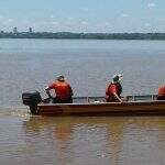 Bombeiros iniciam 6° dia de buscas por menina vítima de afogamento no rio Paraná