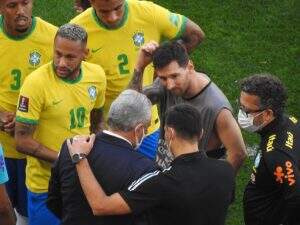 Jogo Brasil x Argentina foi interrompido pela Anvisa