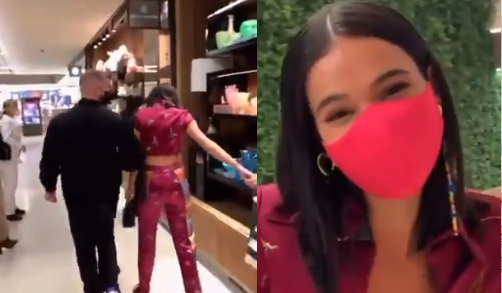 VÍDEO: Bruna Marquezine quebra vaso em loja e atendente é filmada cobrando o prejuízo