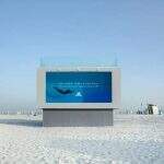 Primeiro outdoor líquido do mundo foi inaugurado em Dubai