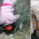 Cachorro é resgatado após passar madrugada dentro de buraco em Corumbá