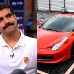 Caio Castro diz que manobrista chorou ao bater sua Ferrari na garagem