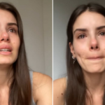 Camila Queiróz surge chorando e nega ter tentado mudar final de novela: ‘isso não existe’