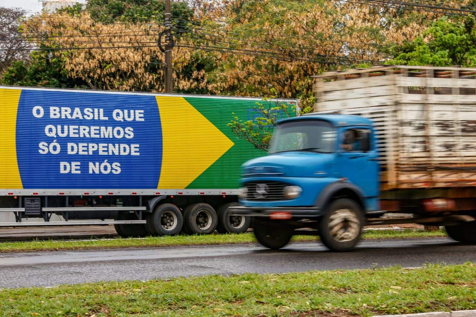 PRF monitora manifestações em rodovias federais de MS