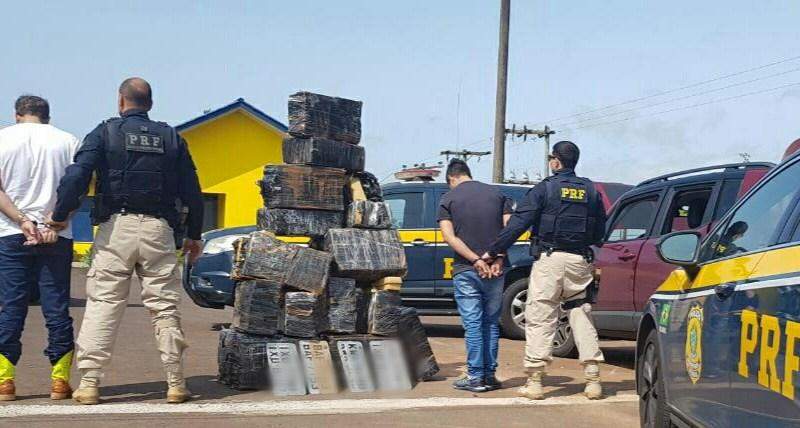 Campo-grandense é preso no feriado ao chegar em RS com 500 kg de droga