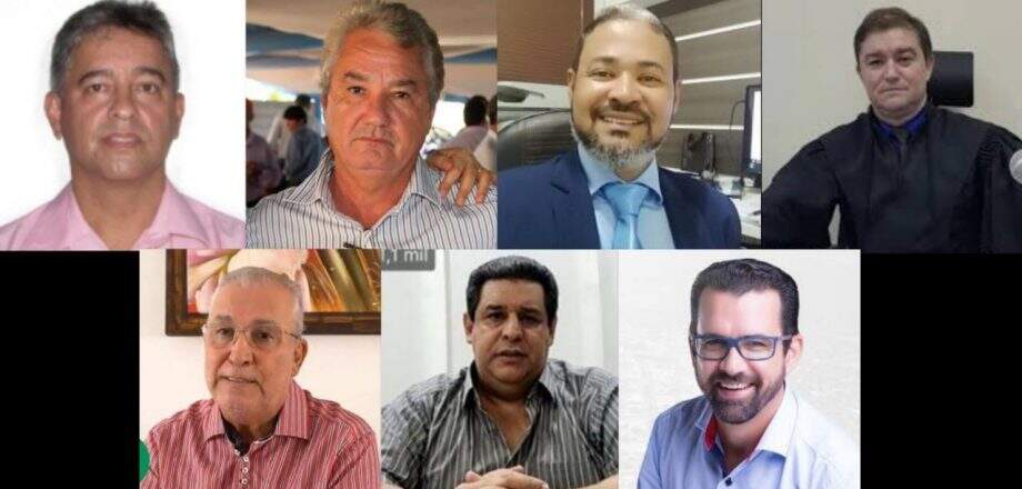 LISTA: Em Coxim, sete homens estão na disputa pela prefeitura