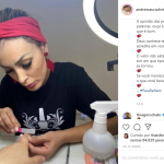 Andressa Urach recomeça e se torna manicure: ‘em meio aos escombros’