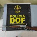 Arma furtada de fazenda em Sidrolândia é recuperada pelo Dof