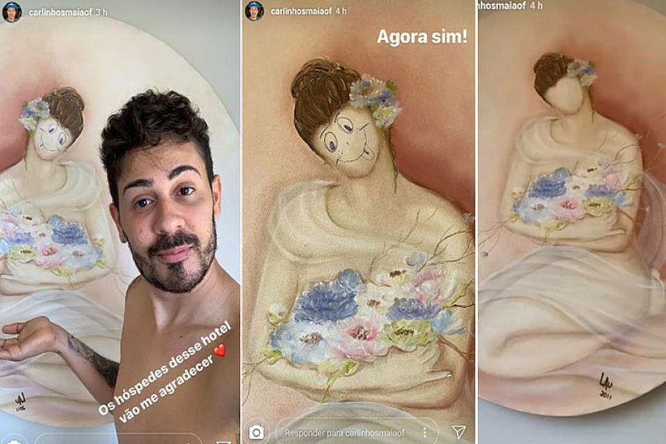 Carlinhos Maia é condenado a pagar R$ 30 mil a artista após vandalizar pintura