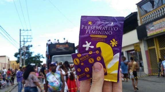 Secretarias da Capital distribuem mais de 120 mil preservativos no Carnaval