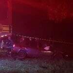 Motorista de prefeitura morre em acidente entre carro e caminhão tanque na BR-262