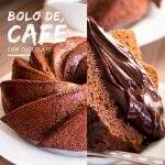 Receita de Bolo de Café com Chocolate