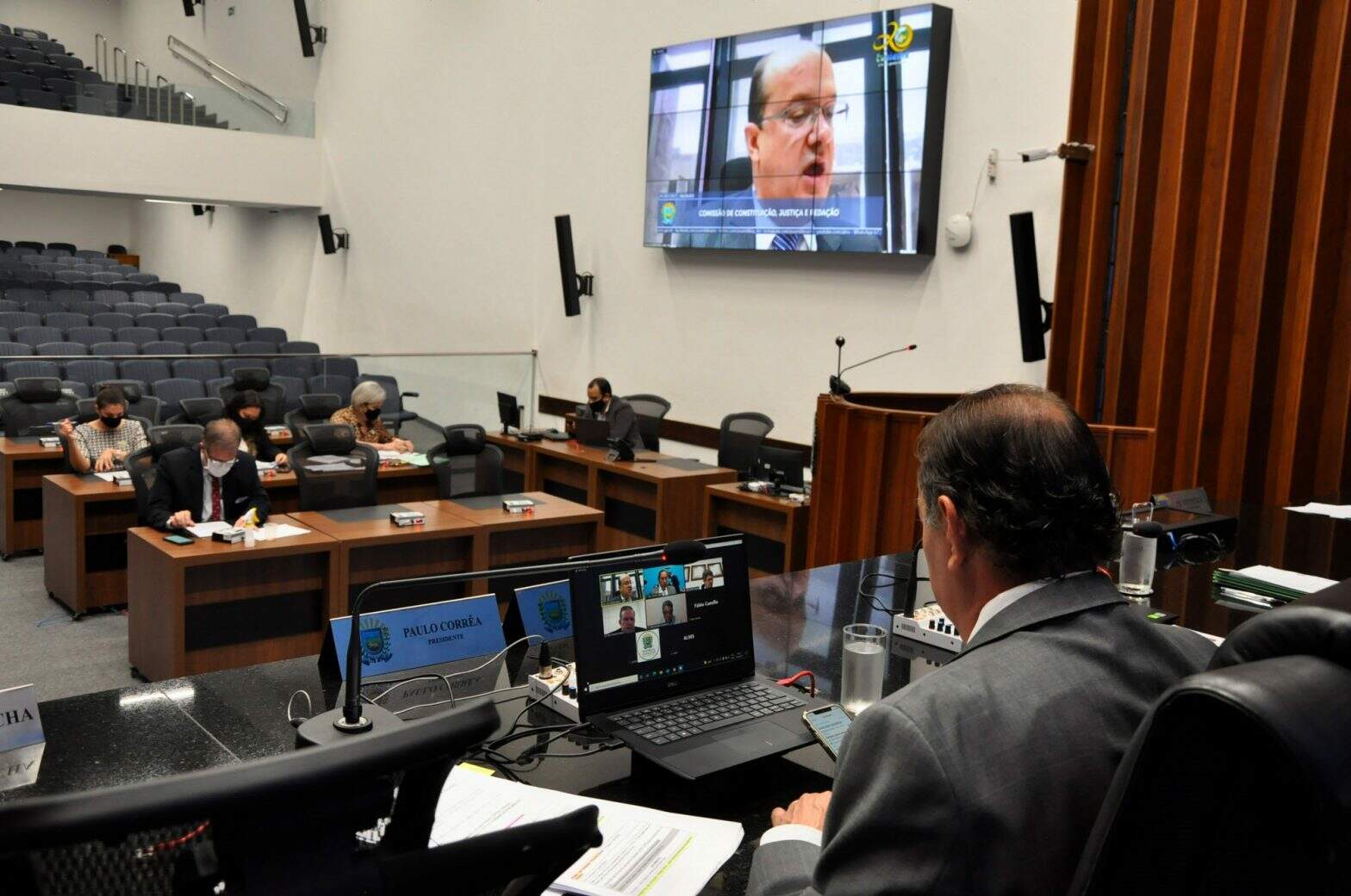 Reunião mista da CCJR realizada nesta quarta-feira (29)