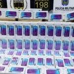Celulares contrabandeados avaliados em mais de R$ 400 mil são apreendidos pela polícia