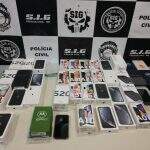 Polícia desarticula grupo ligado ao furto e receptação de R$ 400 mil em celulares