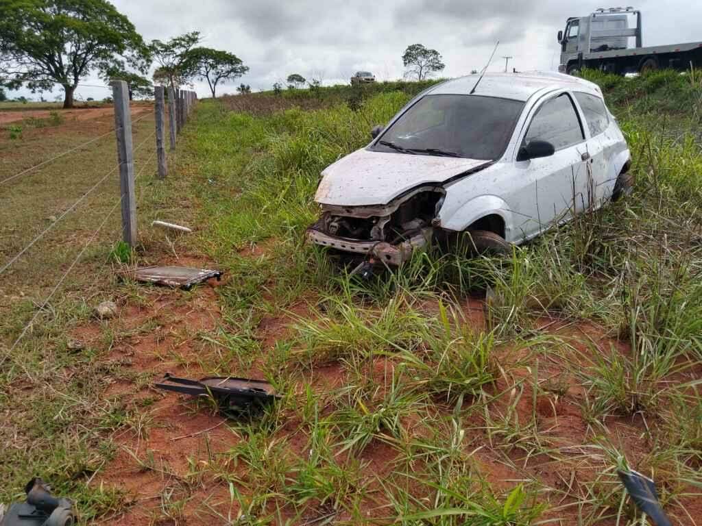 Carro com placas de Presidente Prudente