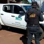 Polícia recupera caminhonete da Iagro que foi furtada do pátio de agência em MS