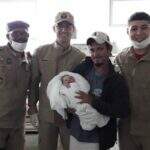 Em trabalho de parto, mulher de 28 anos é socorrida pelos bombeiros e dá à luz na MS-134