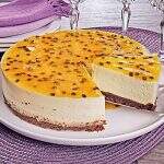 Cheesecake de maracujá: você nunca comeu nada igual