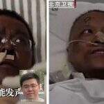 Pele do rosto de médicos chineses fica escura durante tratamento do coronavírus