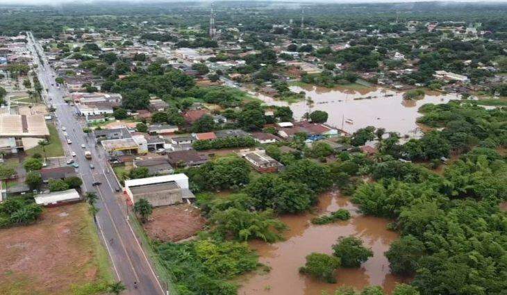 Defesa Civil emite alerta com previsão de mais chuvas intensas em MS nesta semana