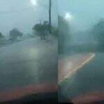 VÍDEO: Tempestade derruba árvores e deixa ruas alagadas em Ponta Porã