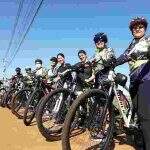 Devoção à Nossa Senhora Aparecida mobiliza ciclistas em Dourados