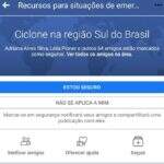 Facebook lança ferramenta para atingidos por ‘Ciclone Bomba’