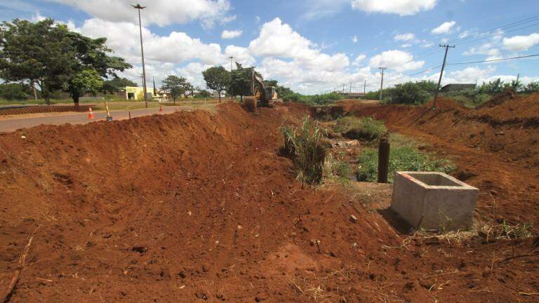Bairro Cidade Morena terá continuação em obras de drenagem e controle de enchentes