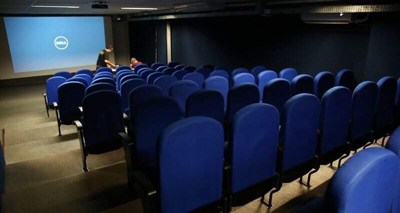 Sala de cinema do MIS-MS volta a funcionar com metade da ocupação
