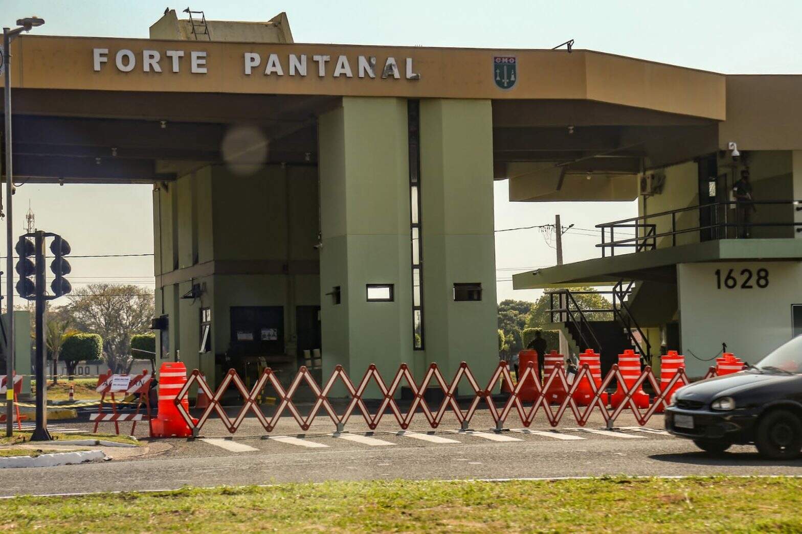 Barreiras estão visíveis já neste sábado