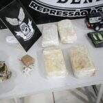 Dois são presos após descoberta de cocaína avaliada em R$ 60 mil despachada por transportadora