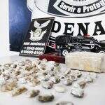 Polícia descobre disk-entregas de cocaína em fundos de loja de motos em Campo Grande