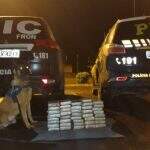 Cocaína que saiu de Campo Grande no assoalho de carro é apreendida em SC