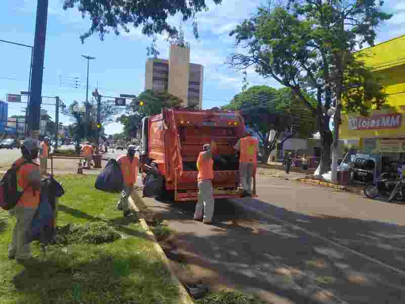 Trabalho de coleta de resíduos não será suspenso no feriado