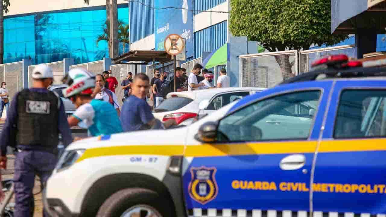 Prova do concurso da Guarda ocorreu neste domingo em Campo Grande