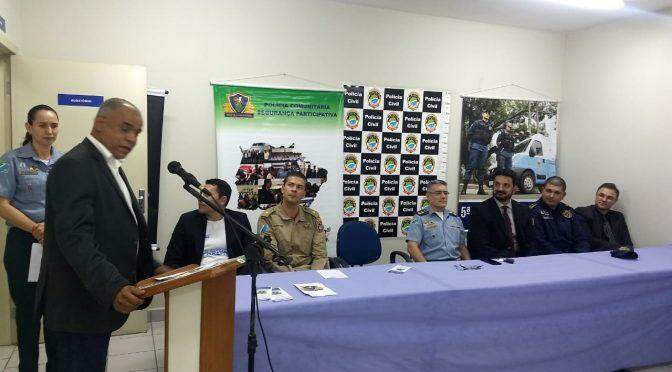 Conselho de segurança lança campanha de apoio aos policiais em Campo Grande