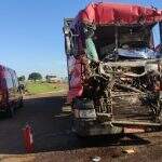 Morto em acidente, caminhoneiro atingiu veículo conduzido por amigo na BR-163
