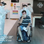 Boa notícia: mais um curado de covid-19 deixa hospital em Campo Grande sob aplausos