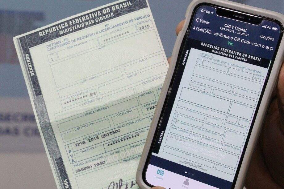 Detran-MS digitaliza mais de 182 mil documentos de CRV
