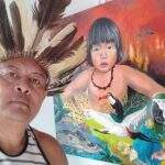 Pintor indígena retrata a natureza ‘aos olhos do índio’ e destaca preservação ambiental