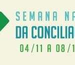 Semana nacional da conciliação acontecerá entre 4 e 8 de novembro
