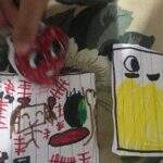 Crianças de MS vendem desenhos ‘escondidos’ da mãe para ajudar na renda de casa