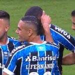 Em jogo atrasado, Grêmio bate o Goiás em casa e cola nos líderes do Brasileirão