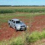 Adolescente capota Hilux roubada e diz que faria compras no Paraguai