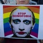 Imagem de ‘Vladimir Putin ‘gay’ é censurada na Rússia e vira meme