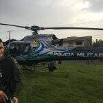 Sobrevoo de helicóptero em MS dá início à operação militar nacional